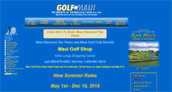 Desktop Screenshot of golf-maui.com